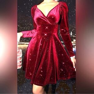 Velvet Sparkle Dress